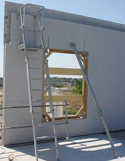 Un béton autoplaçant destiné au remplissage de blocs à bancher et de prémurs.